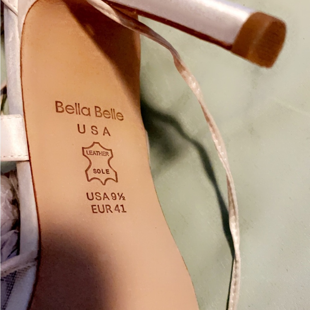 Ivory wedding shoes